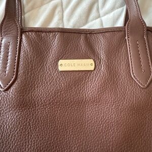 Cole Haan Women's Tan Leather Tote